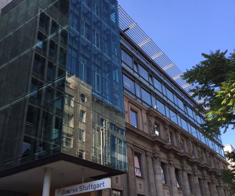 Umbau Börse Stuttgart